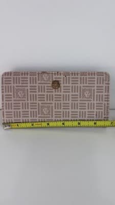 Anne Klein Credit Card Wallet Beige And Gold