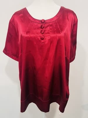 Jaclyn Smith Polyester Shirt Size XL