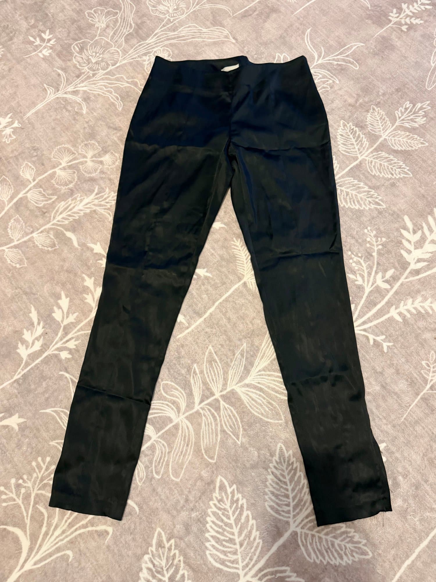 H&M satin skinny pants size 10