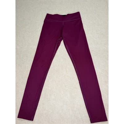 PINK Victoria's Secret Women’s Full-Length Leggings in Deep Berry