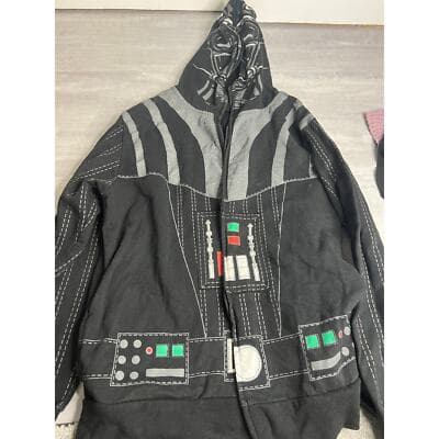 Starwars xl boys zip up black jacket/sweater/hoodie