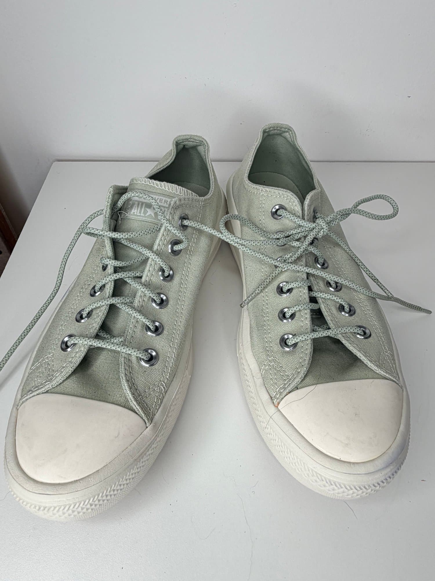 Converse Chuck Taylor Platform Sneakers Sage Green women's size 10