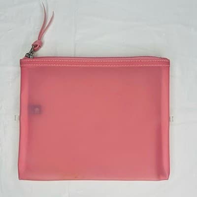 Pink makeup jewelry and storage bag