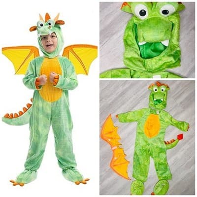 Spectacular Creations Kids Toddler Dragon Cosplay Costume Size 18 To 24 Months