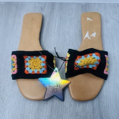 Love 83 Size 9 Slip On Sandals For Women
