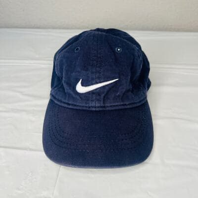 Nike Toddler Swoosh Embroidered Logo Blue Hat