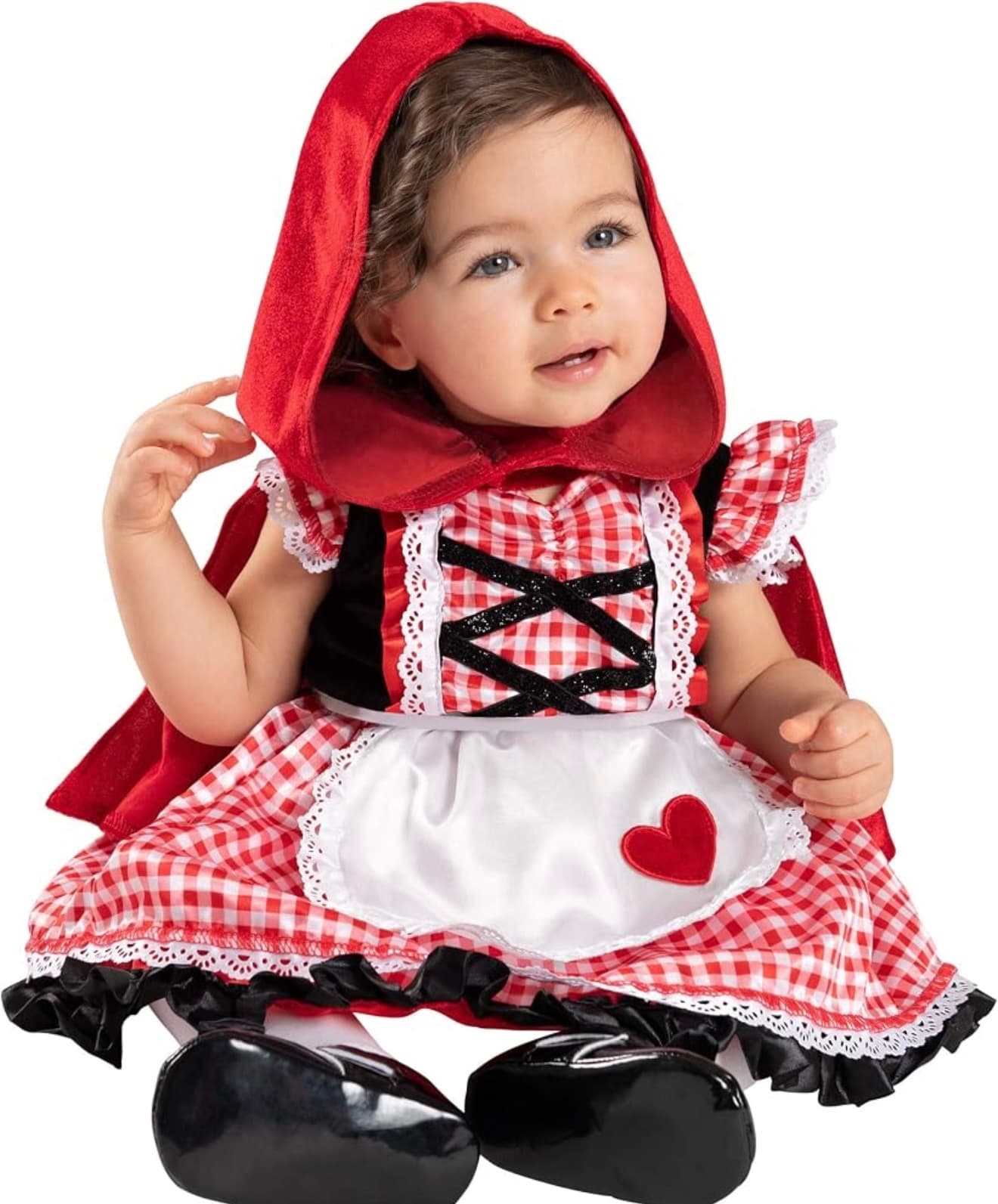 Spirit Halloween Red Riding Hood Infant halloween cosplay Costume 0-6months