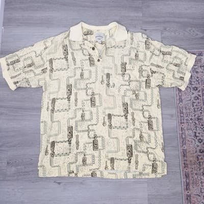 Tommy Bahama Relax Fit Silk Men’s Size Medium