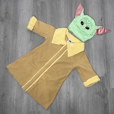 Toddler Star Wars Grogu Baby Yoda Halloween Cosplay Costume 2/3T