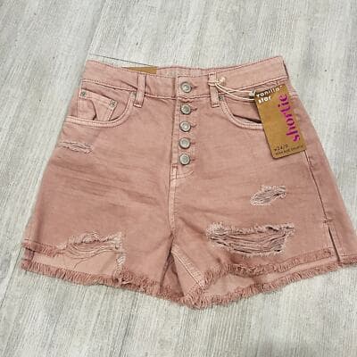 NWT Vanilla Star Shortie Pink Shorts