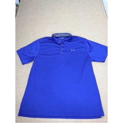 Under Armour Men’s Blue Short-Sleeve Polo size XXL