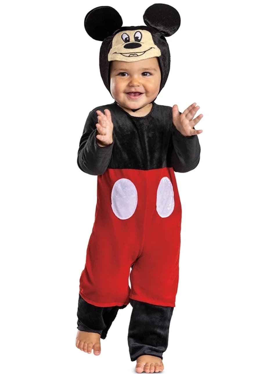 Disney Baby Mickey Mouse halloween cosplay Costume Jumpsuit 6-12 months